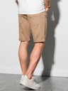 Ombre Clothing Béžové pánské casual kraťasy Ombre Clothing W303