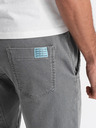 Ombre Clothing Šedé pánské cargo kalhoty Ombre Clothing