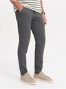 Ombre Clothing Šedé pánské kalhoty Ombre Clothing