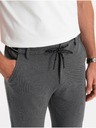Ombre Clothing Šedé pánské kalhoty Ombre Clothing