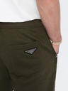 Ombre Clothing Khaki pánské tepláky Ombre Clothing