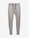 Ombre Clothing Béžové pánské basic tepláky Ombre Clothing