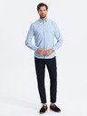 Ombre Clothing Světle modrá pánská košile Ombre Clothing