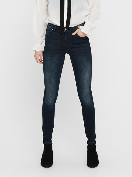ONLY Tmavě modré skinny fit džíny ONLY Kendell