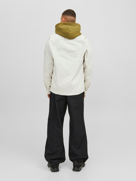 Jack & Jones Krémová pánská svrchní košile Jack & Jones Ben
