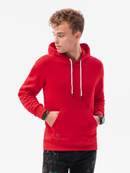 Ombre Clothing Sada dvou pánských basic mikin v tmavě modré barvě Ombre Clothing