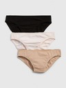 GAP Kalhotky stretch cotton, 3 ks GAP