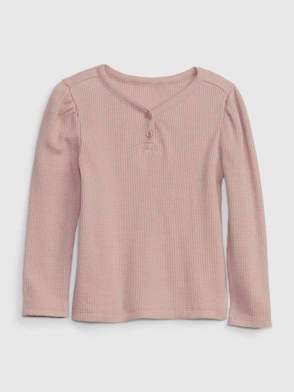 GAP Dětské tričko s knoflíčky GAP