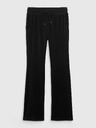 GAP Sametové tepláky flare mid rise GAP