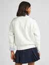 Pepe Jeans Bílá dámská mikina na zip Pepe Jeans Celia