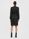Vero Moda Černé dámské zavinovací šaty Vero Moda Sabi