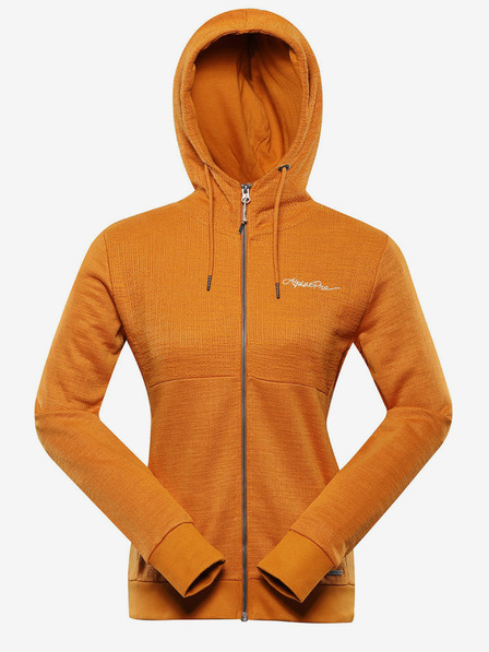 ALPINE PRO Oranžová dámská mikina ALPINE PRO Cooca
