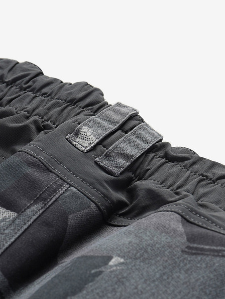 ALPINE PRO Tmavě šedé pánské outdoorové kalhoty  ALPINE PRO Zarm