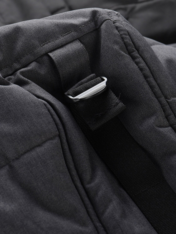 ALPINE PRO Černá pánská zimní bunda ALPINE PRO EGYP