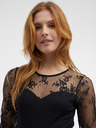 Orsay Černé dámské krajkové body ORSAY