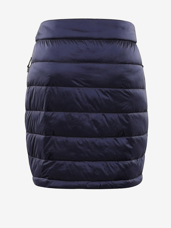 ALPINE PRO Tmavě modrá dámská prošívaná sukně ALPINE PRO Lorfa