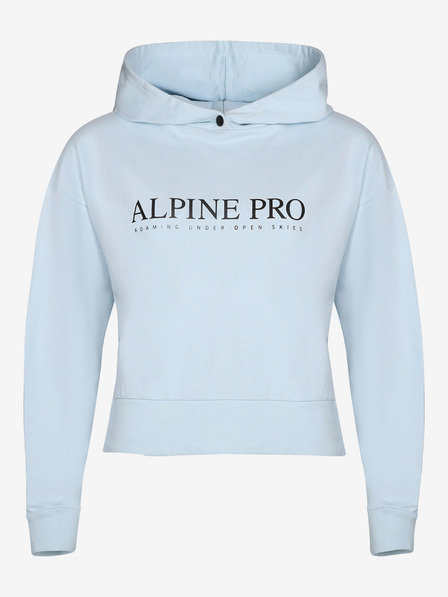 ALPINE PRO Světle modrá dámská mikina ALPINE PRO Jefewa