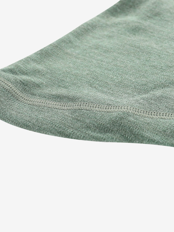 ALPINE PRO Zelený nákrčník z merino vlny ALPINE PRO Katane