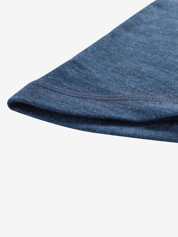 ALPINE PRO Tmavě modrý nákrčník z merino vlny ALPINE PRO Katane