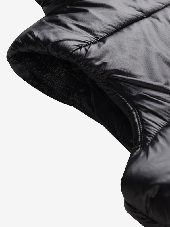 ALPINE PRO Černá dámská prošívaná dlouhá vesta ALPINE PRO Urefa