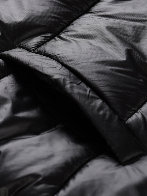 ALPINE PRO Černá dámská prošívaná dlouhá vesta ALPINE PRO Urefa