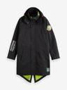 Scotch & Soda Černá dámská voděodolná parka Scotch & Soda