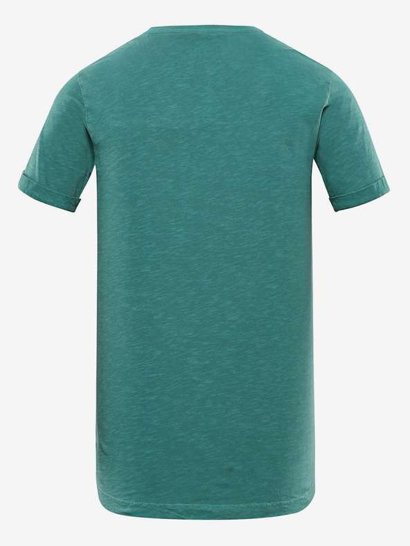 NAX Petrolejové pánské tričko NAX Veder