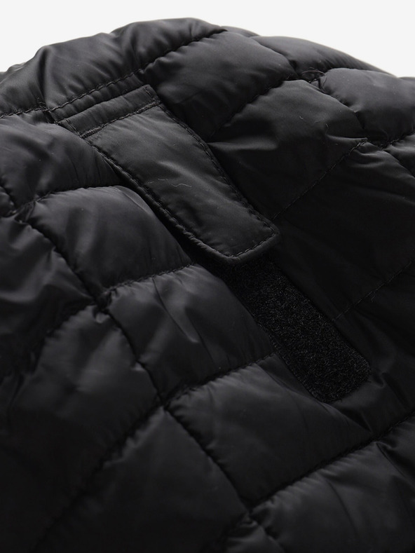 ALPINE PRO Černá pánská outdoorová oboustranná bunda ALPINE PRO Erom