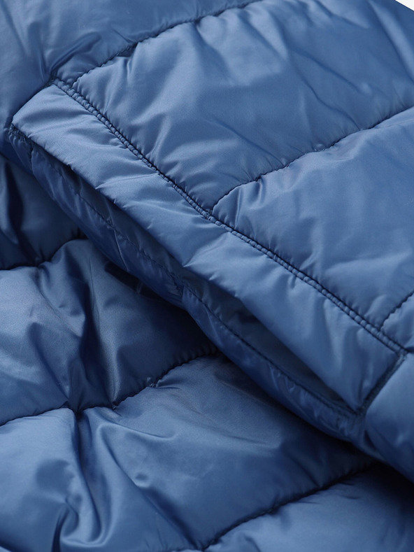 ALPINE PRO Černá pánská outdoorová oboustranná bunda ALPINE PRO Erom