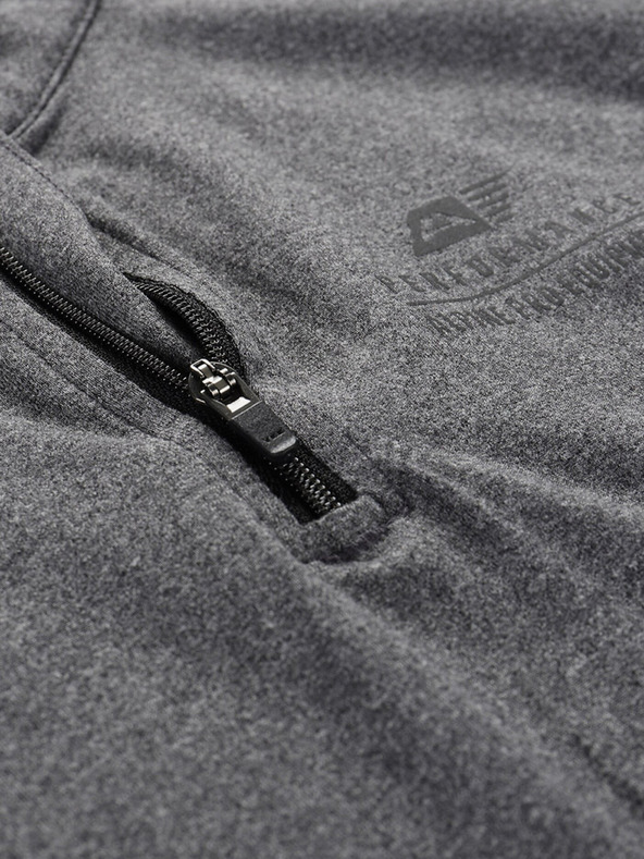 ALPINE PRO Šedé dětské funkční tričko ALPINE PRO Stanso