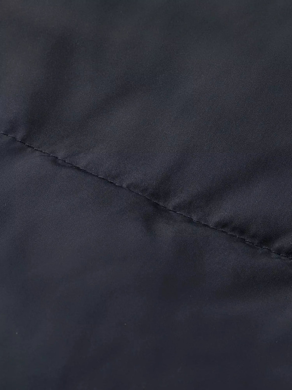 Scotch & Soda Černý dámský zimní prošívaný kabát Scotch & Soda