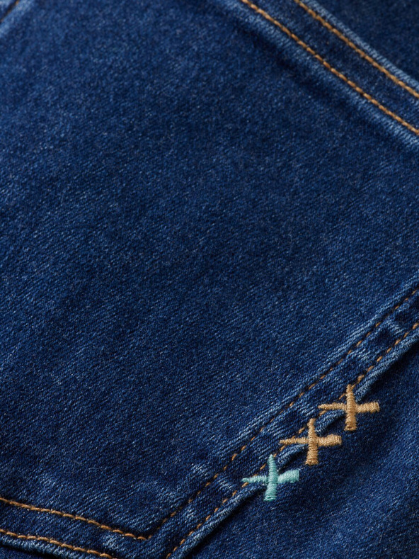 Scotch & Soda Tmavě modré dámské bootcut džíny Scotch & Soda