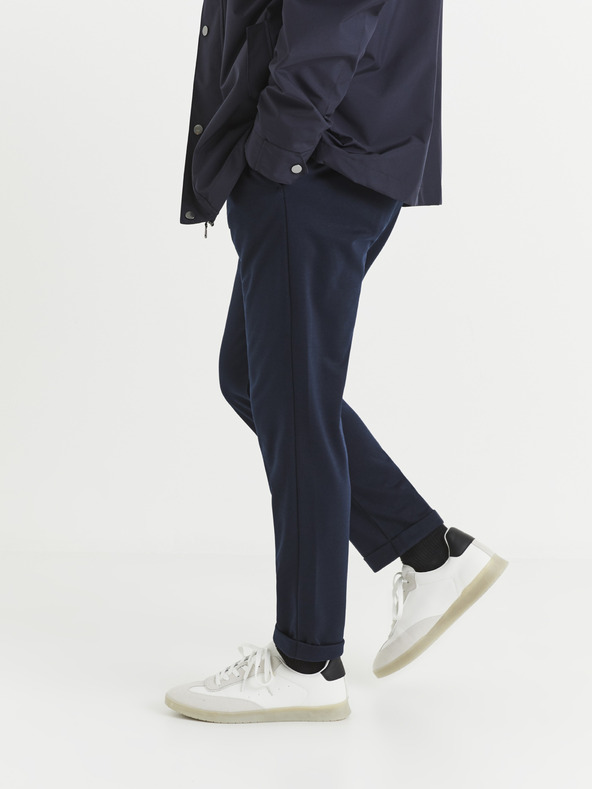 Celio Tmavě modré pánské tepláky Celio