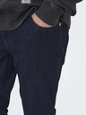 ONLY & SONS Tmavě modré pánské slim fit džíny ONLY & SONS Loom