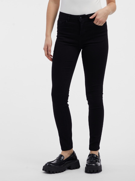 Orsay Černé dámské skinny fit džíny ORSAY