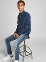 Jack & Jones Modré skinny džíny Jack & Jones Glenn