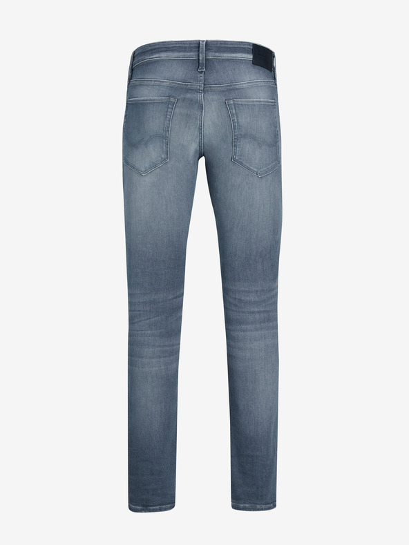 Jack & Jones Modré skinny džíny Jack & Jones Glenn