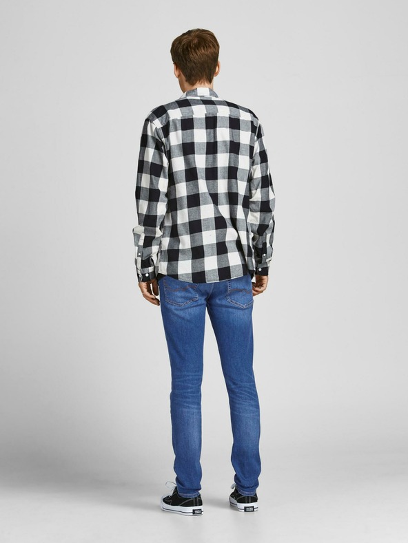 Jack & Jones Modré slim fit džíny Jack & Jones Liam