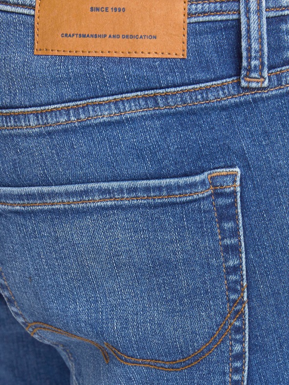 Jack & Jones Modré slim fit džíny Jack & Jones Liam