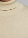 Jack & Jones Béžový pánský rolák Jack & Jones Emil