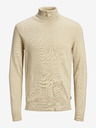 Jack & Jones Béžový pánský rolák Jack & Jones Emil