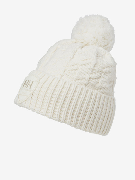 Helly Hansen Krémová dámská čepice z merino vlny HELLY HANSEN W HOD BEANIE 2.0