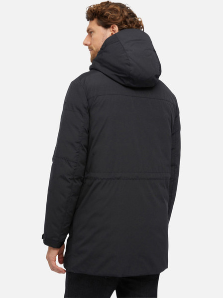 Geox Černá pánská zimní parka Geox Velletri