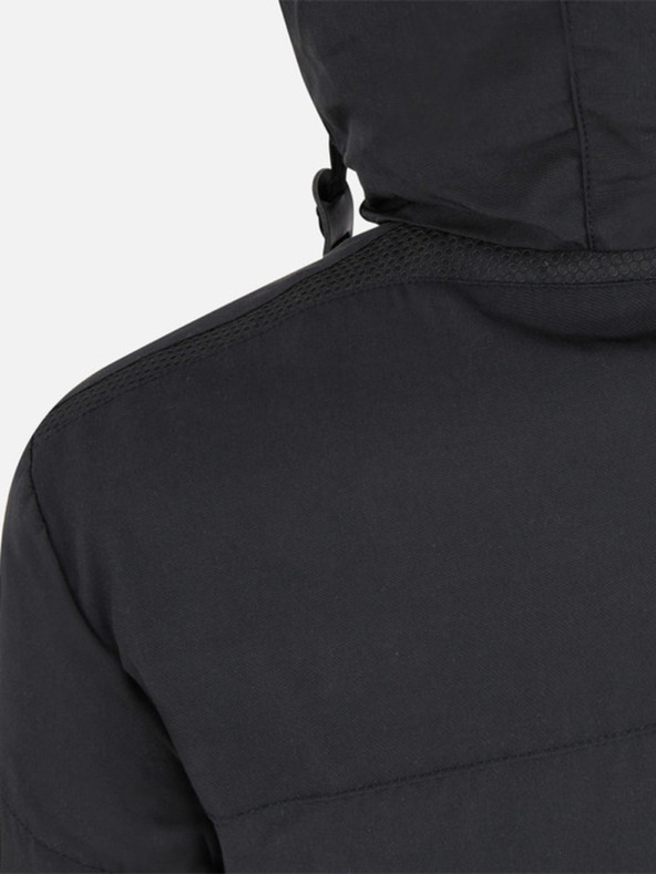 Geox Černá pánská zimní parka Geox Velletri