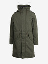 Pepe Jeans Zelená pánská zimní parka Pepe Jeans Bowie