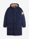 Scotch & Soda Tmavě modrá pánská zimní parka Scotch & Soda