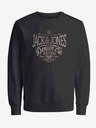 Jack & Jones Černá pánská mikina Jack & Jones Eric