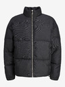 Jack & Jones Černá pánská prošívaná zimní bunda Jack & Jones Urban