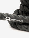 Worqout Černé posilovací lano Worqout Battle Rope