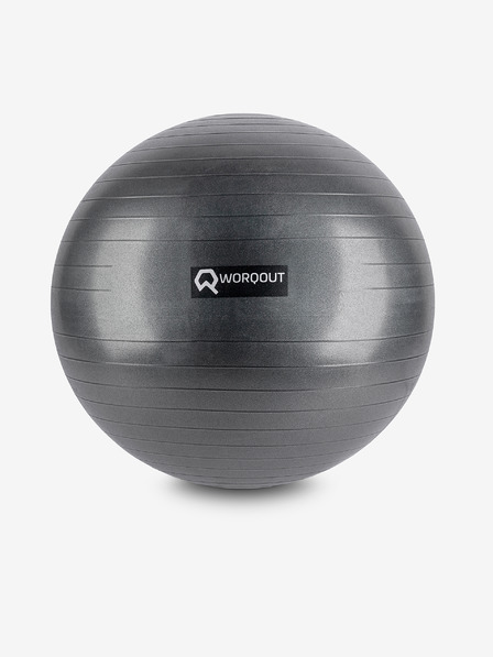 Worqout Černý gymnastický míč 65 cm Worqout Gym Ball